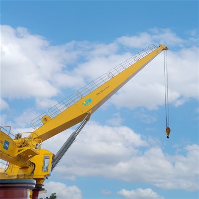 Craen ffyniant sefydlog 50 tunnell