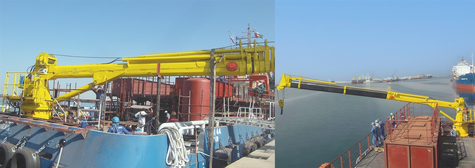 telescopic marine crane telescopic marine crane