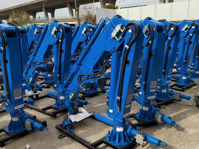 marine folding boom crane marine folding boom crane